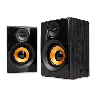 【ATake】桌上型多媒體喇叭S8(立體聲喇叭 電腦喇叭 音箱喇叭 電腦音箱 木質音箱 木箱喇叭)