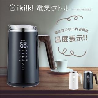 【ikiiki 伊崎】智能溫控快煮壺IK-TK4202(曜石黑)