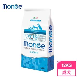 【Monge 瑪恩吉】成犬低卡配方《鮭魚》12KG 狗飼料
