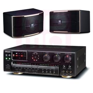 【OKAUDIO】卡拉OK綜合擴大機+卡拉OK喇叭(AK-7+JBL Pasion 6)