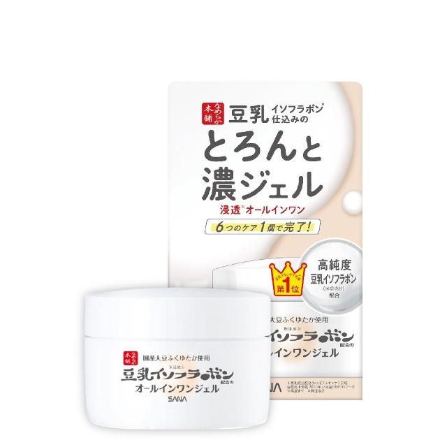 【SANA 莎娜】豆乳美肌多效保濕凝膠霜100g(清爽/濃潤)