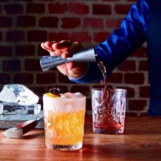 【Bormioli Rocco】義大利雕花威士忌杯 390ml Stone系列/6入(威士忌杯)
