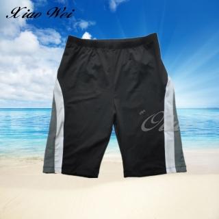 【SARLEE 沙麗】時尚大男七分泳褲/馬褲(NO.203108A)