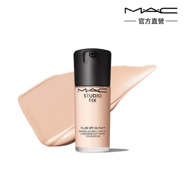 【M.A.C】超持妝濾鏡粉底液 SPF25/PA++ 30ml(多色任選 #詐片粉底/防曬)