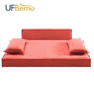 【UFBemo 優范寵物】記憶海綿沙發(珊瑚紅 L)
