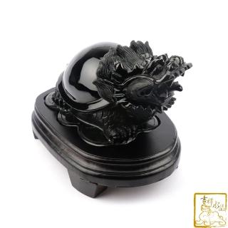 【吉祥水晶】彩虹黑曜石龍龜 2.21kg(安家鎮宅)