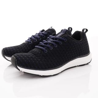 【MOONSTAR 月星】SYNERGY CUSHION系列3E寬楦耐磨鞋款-男款(SNGYM055深藍-25.5-29cm)