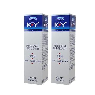 【Durex杜蕾斯】KY潤滑劑(100g-2入)