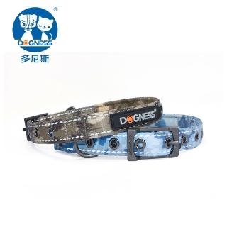 【DOGNESS 多尼斯】迷彩系列項圈 S號(兩款任選)