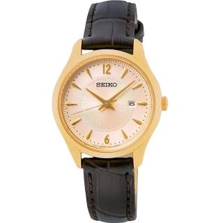【SEIKO 精工】CS 經典簡約女錶-29.9mm(SUR478P1/6N22-00N0J)