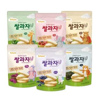 【ibobomi】嬰兒米餅綜合組6入 