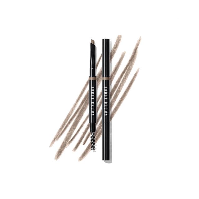 【Bobbi Brown 芭比波朗】鐵粉回購防水眉筆組(超防水斜角眉筆0.33g+超防水斜角眉筆芯0.33g)