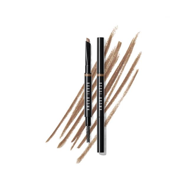 【Bobbi Brown 芭比波朗】鐵粉回購防水眉筆組(超防水斜角眉筆0.33g+超防水斜角眉筆芯0.33g)