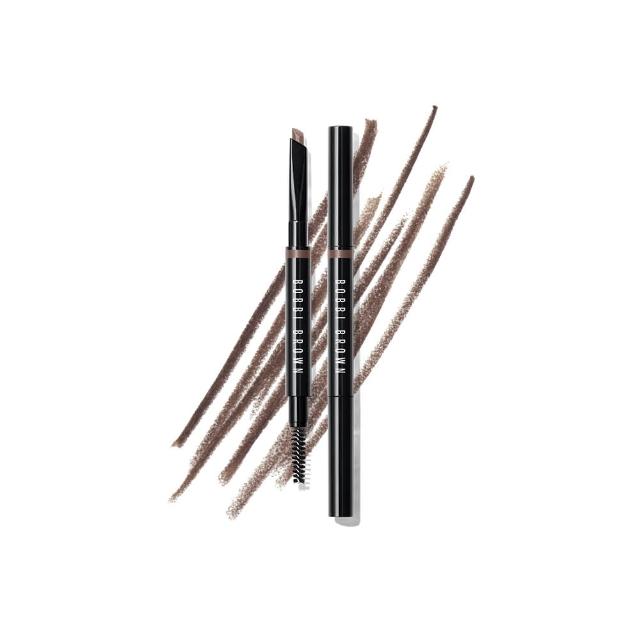 【Bobbi Brown 芭比波朗】鐵粉回購防水眉筆組(超防水斜角眉筆0.33g+超防水斜角眉筆芯0.33g)