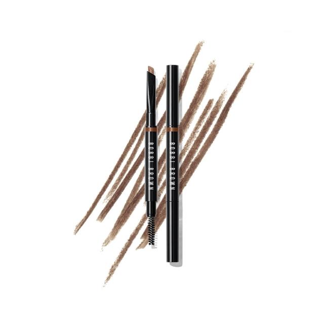 【Bobbi Brown 芭比波朗】鐵粉回購防水眉筆組(超防水斜角眉筆0.33g+超防水斜角眉筆芯0.33g)