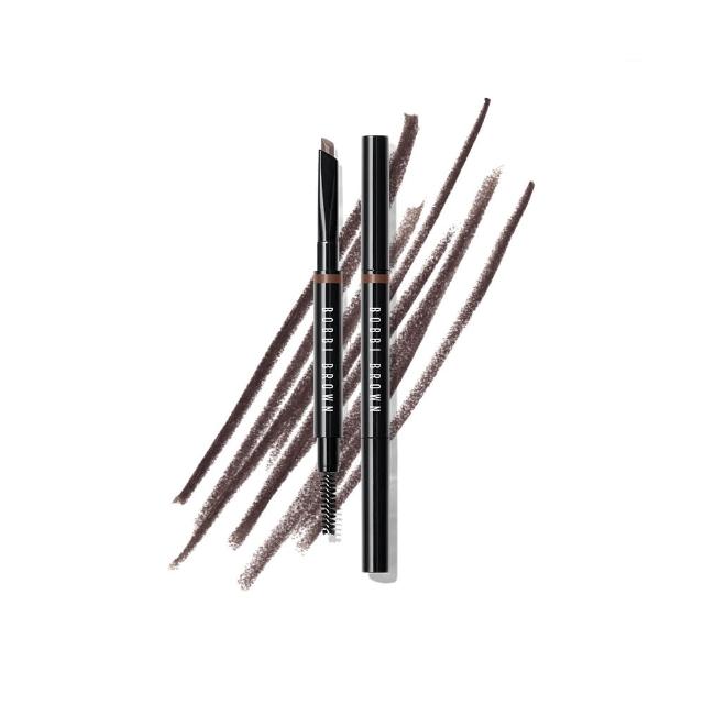 【Bobbi Brown 芭比波朗】鐵粉回購防水眉筆組(超防水斜角眉筆0.33g+超防水斜角眉筆芯0.33g)
