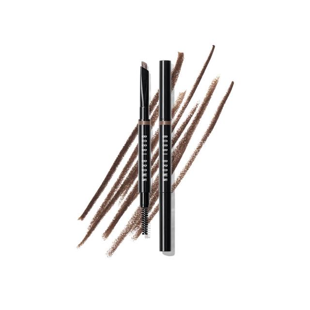 【Bobbi Brown 芭比波朗】鐵粉回購防水眉筆組(超防水斜角眉筆0.33g+超防水斜角眉筆芯0.33g)