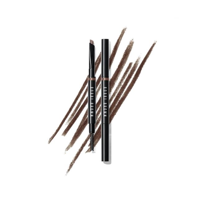 【Bobbi Brown 芭比波朗】鐵粉回購防水眉筆組(超防水斜角眉筆0.33g+超防水斜角眉筆芯0.33g)