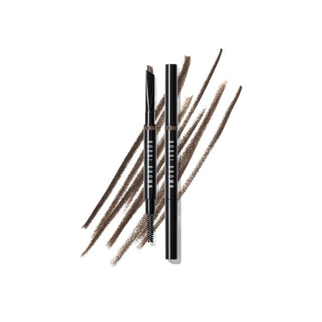 【Bobbi Brown 芭比波朗】鐵粉回購防水眉筆組(超防水斜角眉筆0.33g+超防水斜角眉筆芯0.33g)