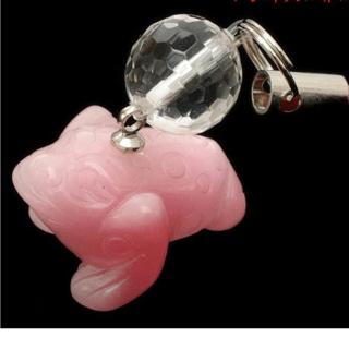 【十方佛教文物】咬錢蟾蜍{貓眼石}吊飾