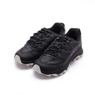 【MERRELL】MOAB SPEED GORE-TEX 郊山健行鞋 黑/紫 女鞋 ML066850