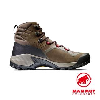 【Mammut 長毛象】Sapuen High GTX☆ Men 高筒健行登山鞋 棕色/熔岩紅 男款 #3030-04240