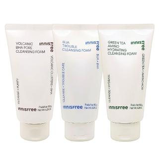 【innisfree】綠茶/橄欖/火山灰/超級火山洗面乳150g(任選2入★平行輸入)
