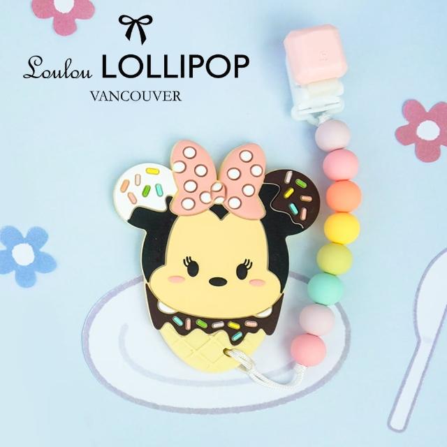 【Loulou lollipop】迪士尼限量款 加拿大固齒器組/奶嘴鍊夾(多款可選)