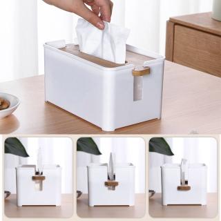 【E.City】升降式木蓋紙巾收納盒