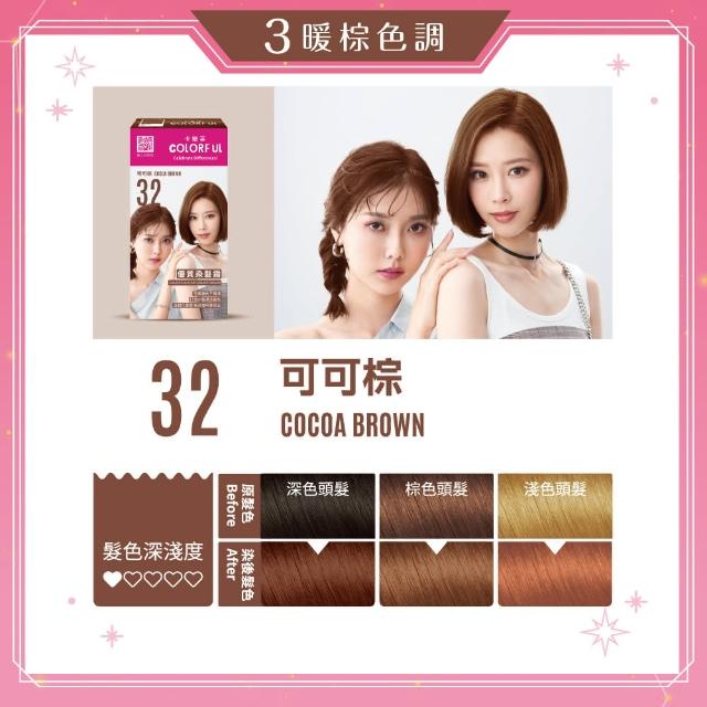 【美吾髮】卡樂芙 全新升級優質染髮霜_2入組(20色任選/無阿摩尼亞/無PPD/乳霜染/彩染/美吾髮)
