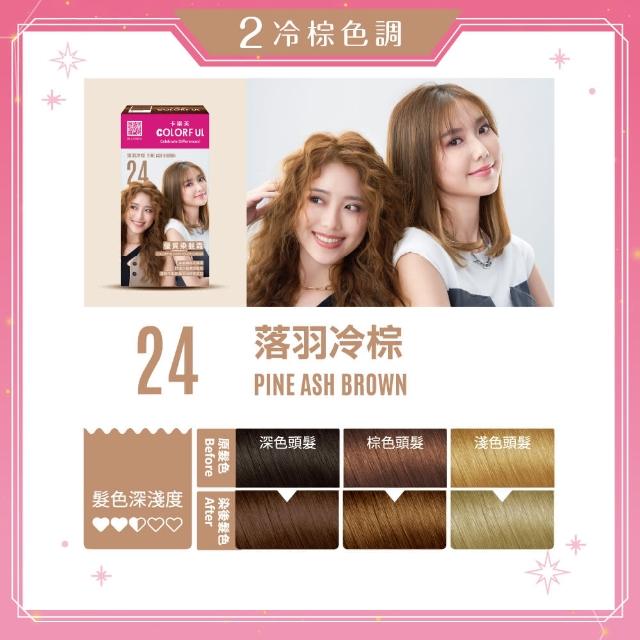 【美吾髮】卡樂芙 全新升級優質染髮霜_2入組(20色任選/無阿摩尼亞/無PPD/乳霜染/彩染/美吾髮)