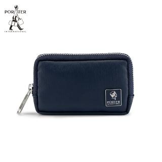 【PORTER INTERNATIONAL】MORI零錢包(深藍)