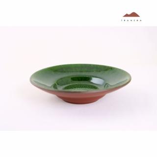 【唐泉茗茶】紫砂琺瑯盤 多彩 01(紫砂與琺瑯結合獨一無二技術 茶盤 點心盤)