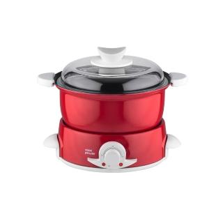 【CookPower 鍋寶】多功能料理鍋 1.5L-紅(DH-1876R)
