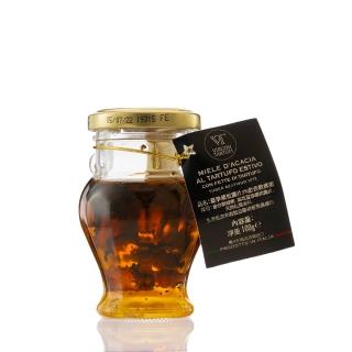 【VIRGINI TARTUFI】VT夏季黑松露片5%金合歡蜂蜜100g(松露)