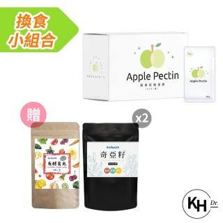 【KHDr.】換食小組合-蘋果柑橘果膠x1盒(贈 有酵食光+奇亞籽x2)