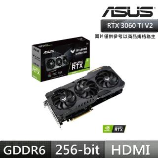 【ASUS 華碩】TUF Gaming GeForce RTX 3060 Ti V2 OC 超頻版 顯示卡(鎖算力)