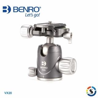 【BENRO 百諾】VX20 雙全景球型雲台(勝興公司貨)