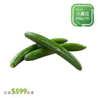 【菜霸子】任選-滿599元出貨(小黃瓜300g 約2-4入/袋 廠商直送)