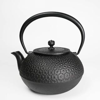 【福介商店】南部鐵器 日本鑄鐵茶壺 盛榮堂 新龜甲玉珠 1.25L(鐵瓶 鐵壺 泡茶壺 煮水)