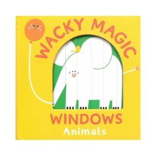 AnimalsWacky Magic Windows百頁窗操作書