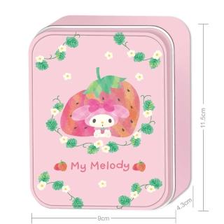 【HUNDRED PICTURES 百耘圖】My Melody水果系列草莓鐵盒拼圖36片(三麗鷗)