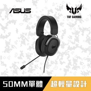 【ASUS 華碩】TUF GAMING H3 黑 虛擬 7.1 電競耳機(組合專用)