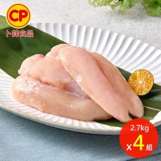 【卜蜂】急凍生鮮 雞里肌 真空6連包x4組(2.7kg/組)