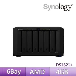 【搭希捷 Pro 8TB x2】Synology 群暉科技 DS1621+ 6Bay 網路儲存伺服器