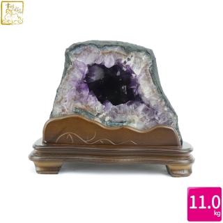 【吉祥水晶】巴西紫水晶洞 11kg(趨吉避凶)