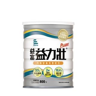 【益富】益力壯Plus 營養均衡配方 800g(乳清蛋白+黃豆蛋白)