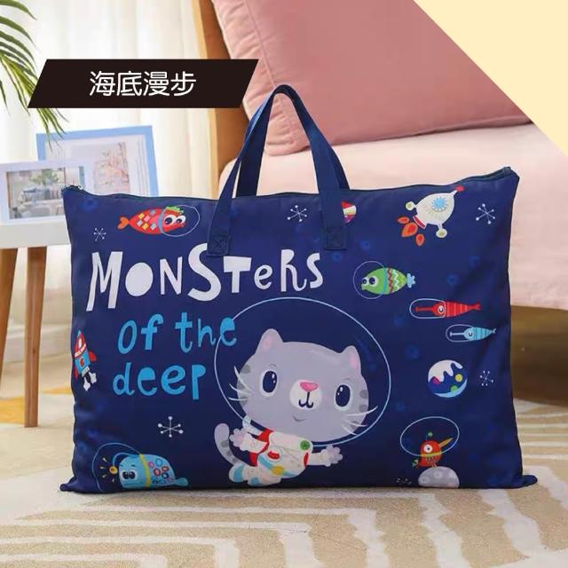 【Mua 姆兒選品】幼稚園睡袋棉被袋睡袋收納袋加厚牛津布棉被收納袋-XL特大號(旅行收納袋 防水袋 收納袋)
