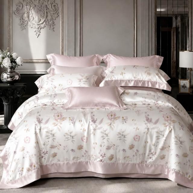 【DUYAN 竹漾】60支100%天絲床包被套組 雙人 -多款任選 台灣製 300織 天絲床包 床包 被套 床單 涼感床包