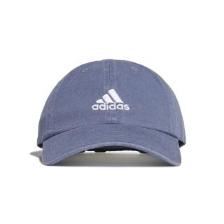 【adidas 愛迪達】棒球帽 Dad Cap Bos 老帽 男女款 愛迪達 遮陽帽 基本款 穿搭推薦 藍 白(GM6281)